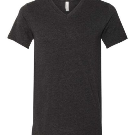 Unisex Heather CVC V-Neck Tee