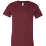 Unisex Heather CVC V-Neck Tee