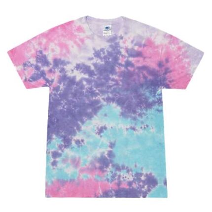 Unisex Multi-Color Tie-Dyed T-Shirt