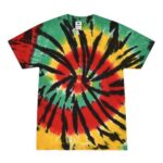 Unisex Multi-Color Tie-Dyed T-Shirt