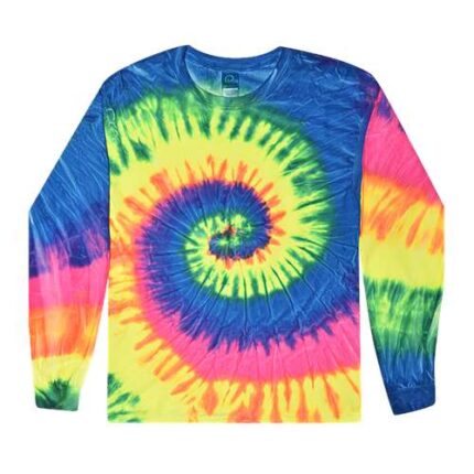 Unisex Tie-Dyed Long Sleeve T-Shirt