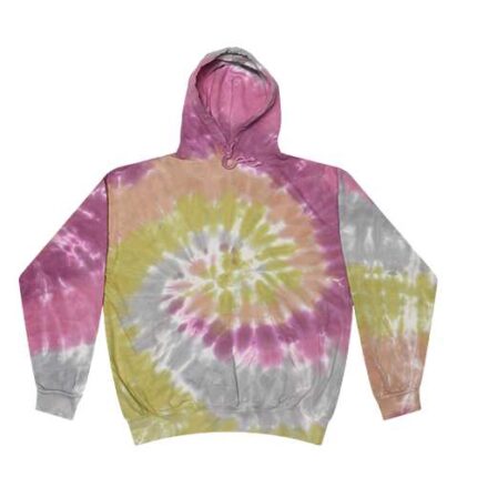 Unisex Tie-Dyed Hooded Sweatshirt