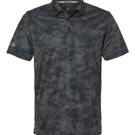 Men's All Over Camo Print Polo