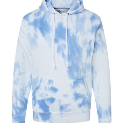 Men's Tie-Dyed Fleece Hooded Sweatshirt