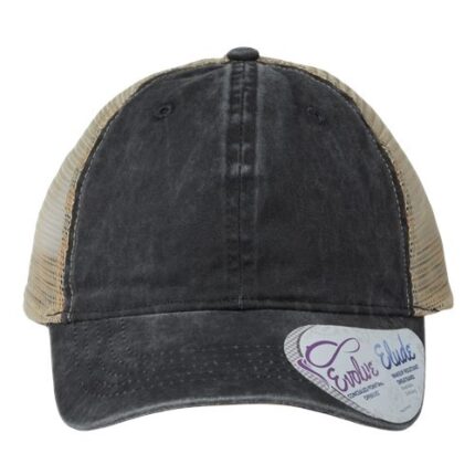 Women's Washed Mesh-Back Cap