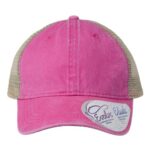 Women's Washed Mesh-Back Cap