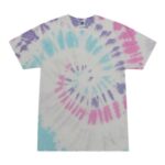 Unisex Multi-Color Tie-Dyed T-Shirt