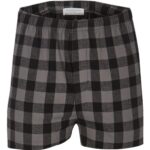 Men's Double Brushed Flannel Boxers