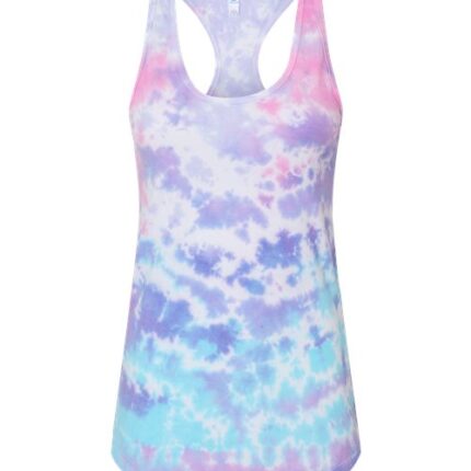 Women's Tie-Dyed Racerback Tank Top