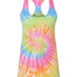 Women's Tie-Dyed Racerback Tank Top