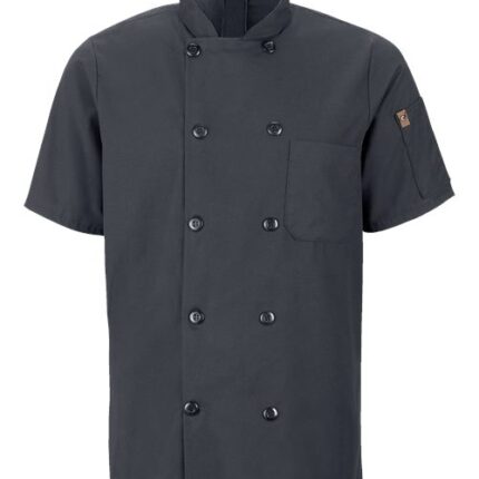 Mimix™ Short Sleeve Chef Coat with OilBlok