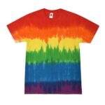 Unisex Multi-Color Tie-Dyed T-Shirt