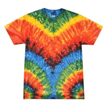 Unisex Multi-Color Tie-Dyed T-Shirt