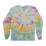 Unisex Tie-Dyed Long Sleeve T-Shirt