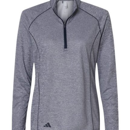 Women's Space Dyed Quarter-Zip Pullover
