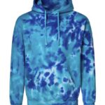 Unisex Tie-Dyed Hooded Sweatshirt