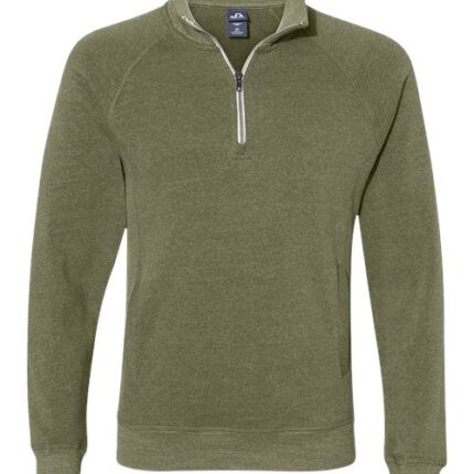 Men's Triblend Quarter-Zip Sweatshirt