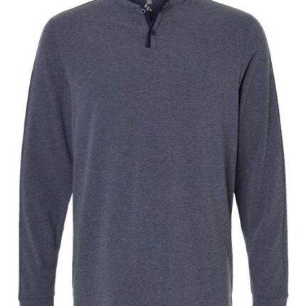 Men's Henley Long Sleeve T-Shirt