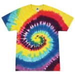 Unisex Multi-Color Tie-Dyed T-Shirt