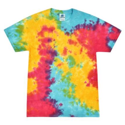 Unisex Multi-Color Tie-Dyed T-Shirt
