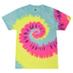 Unisex Multi-Color Tie-Dyed T-Shirt