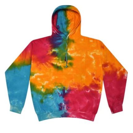 Youth Tie-Dyed Hooded Sweatshirt