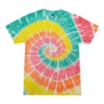 Unisex Multi-Color Tie-Dyed T-Shirt