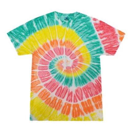 Unisex Multi-Color Tie-Dyed T-Shirt