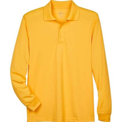 Men's Pinnacle Performance Long Sleeve Piqué Polo