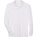 Men's Pinnacle Performance Long Sleeve Piqué Polo
