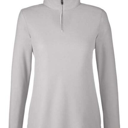 Women's Fusion ChromaSoft™ Pique Quarter-Zip Pullover