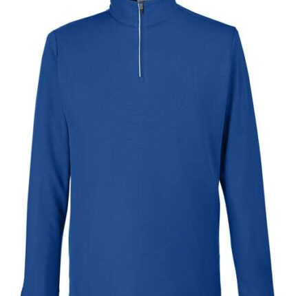 Men's Fusion ChromaSoft™ Pique Quarter-Zip Pullover
