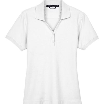 Women's Pima Piqué Polo