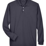 Men's Pima Piqué Long Sleeve Polo