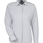 Women's CrownLux Performance® Microstripe Dress Shirt