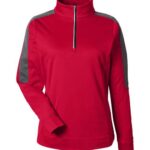 Women's Market Snag Protect Mesh Colorblock Quarter-Zip Pullover