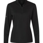 Women's Textured Stripe Quarter-Zip Pullover