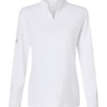 Women's Textured Stripe Quarter-Zip Pullover