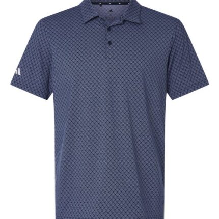 Men's 4-Way Stretch Printed Polo