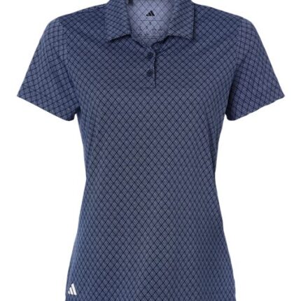 Women's 4-Way Stretch Printed Polo