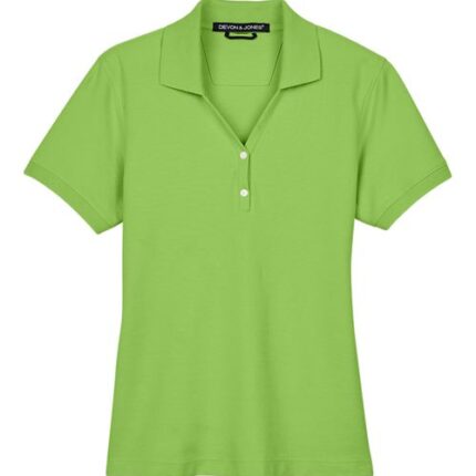 Women's Pima Piqué Polo