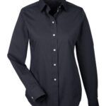 Women's Crown Collection® Striped Woven Dress Shirt