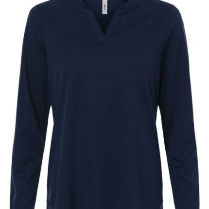 Women's Nova Performance Long Sleeve Pique Polo
