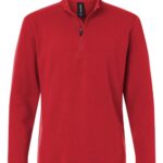 Men's Stretch Quarter-Zip Fleece Pullover