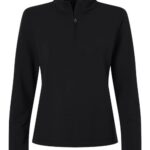 Women's Stretch Quarter-Zip Fleece Pullover