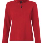 Women's Stretch Quarter-Zip Fleece Pullover