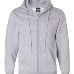 Unisex USA-Made Full-Zip Hooded Sweatshirt