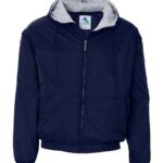 Unisex Fleece Lined Hooded Jacket