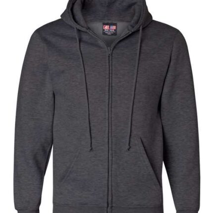 Unisex USA-Made Full-Zip Hooded Sweatshirt