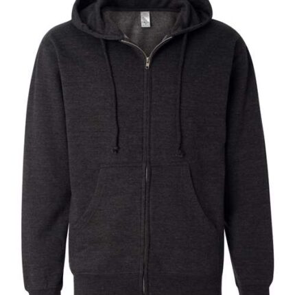 Unisex Midweight Full-Zip Hooded Sweatshirt